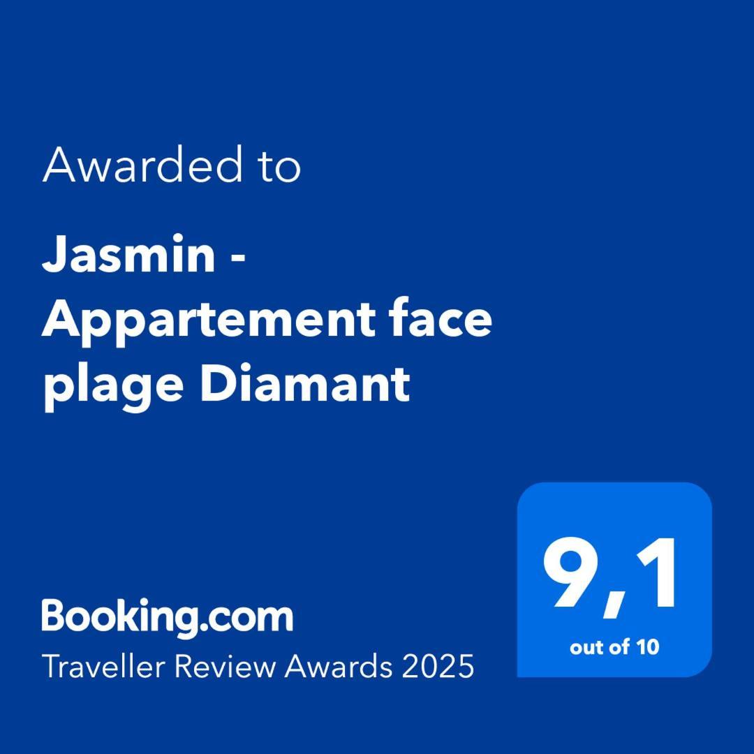 Jasmin - Appartement Face Plage Diamant Le Diamant Zewnętrze zdjęcie